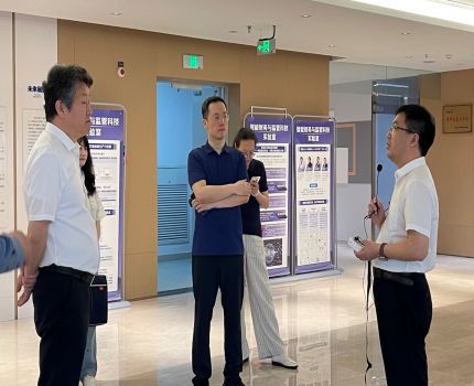 中注协副秘书长薛虓乾一行调研我校未来会计产业学院