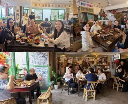 同心聚合力 携手促发展 &mdash;&mdash; 工商管理学院赴黄桷垭老街开展统战联谊活动